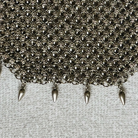 Vintage chain mail, sterling silver purse, circa 1920’s - Picture 11 of 11